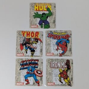 Smile Makers Stickers Marvel Iron Man Thor Hulk Captain America Spider